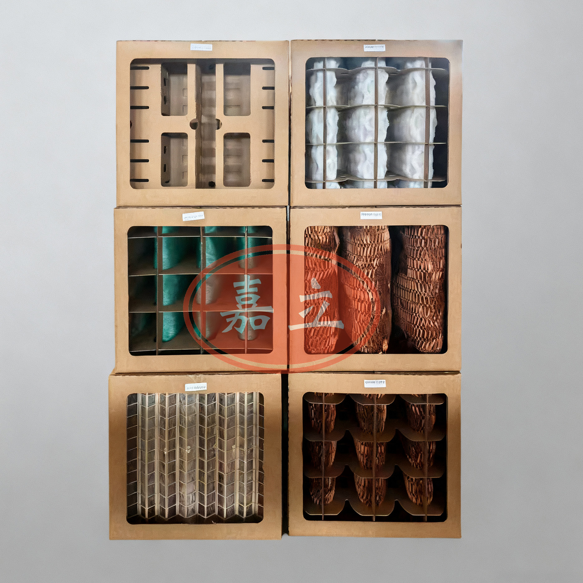 定州纸盒式漆雾过滤纸箱